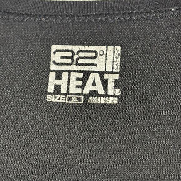 32 Degrees HEAT Base Layer Shirt Women's XL Black Long Sleeve Scoop Neck Outdoor - Picture 3 of 7